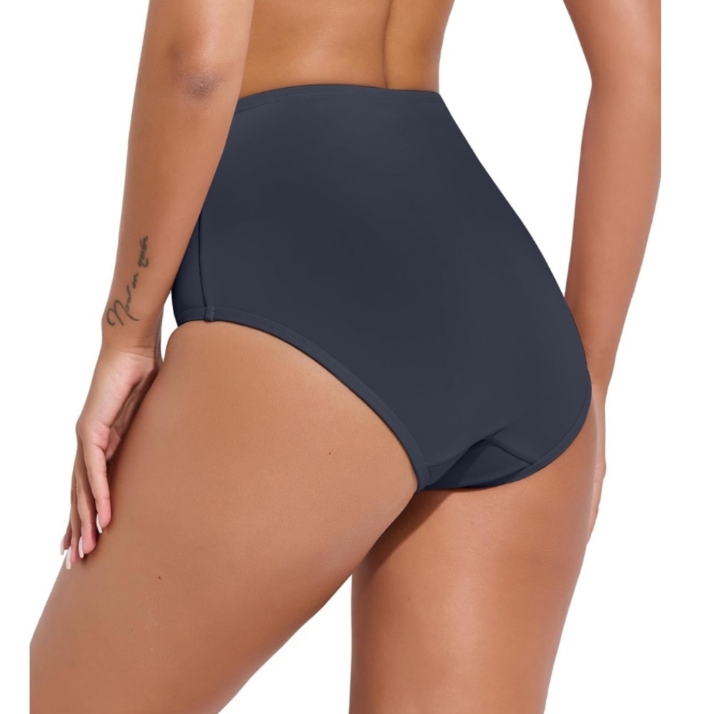 Beautikini Period Swimwear High Waisted L ocean Swim Bottoms Leakproof Bikini - Picture 6 of 12